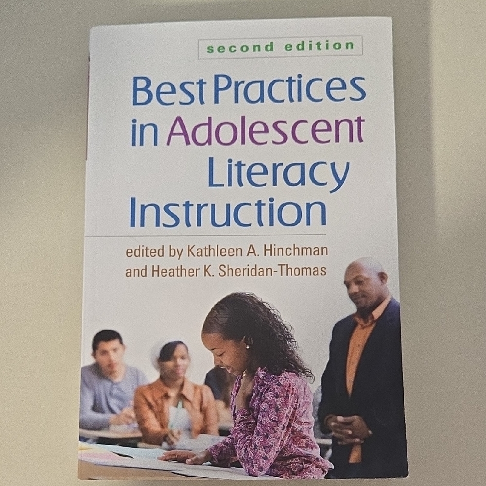 Best Practices in Adolescent Literacy Instruction Book
